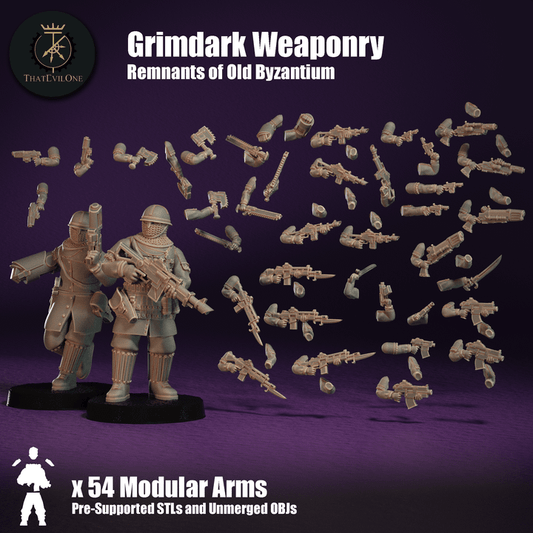 Remnants of Old Byzantium Grim Dark Weaponry - ThatEvilOne  - 28mm