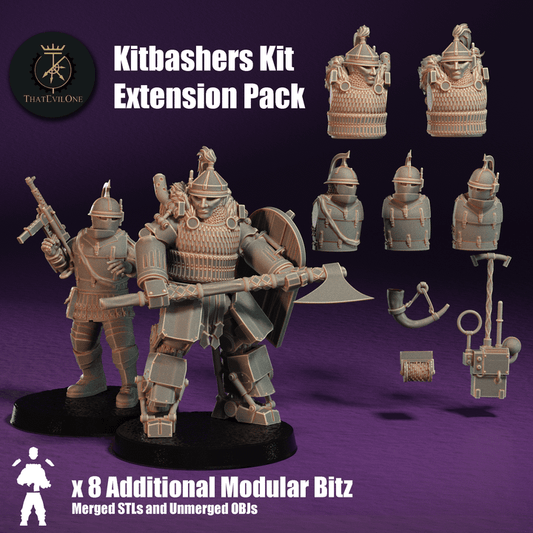 Remnants of Old Byzantium Ecclesiarch Clerics - ThatEvilOne - 28mm