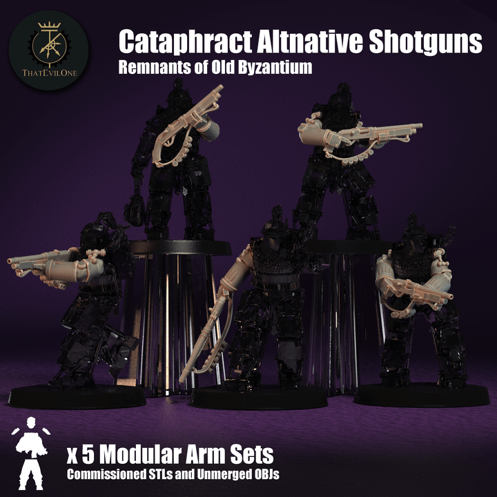 Remnants of Old Byzantium Cataphract Alternative Shotguns - ThatEvilOne  - 28mm