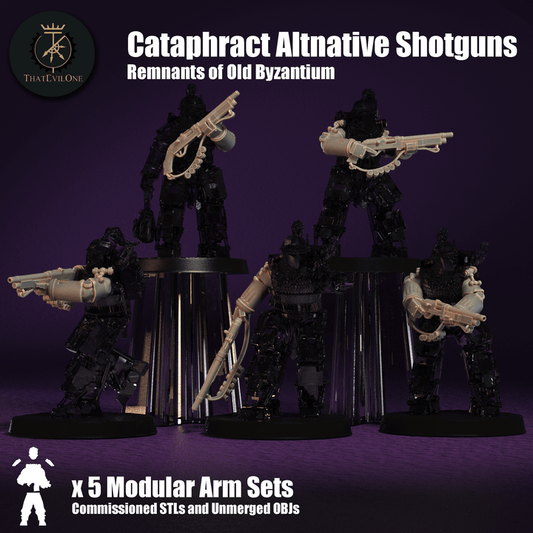 Remnants of Old Byzantium Cataphract Alternative Shotguns - ThatEvilOne  - 28mm