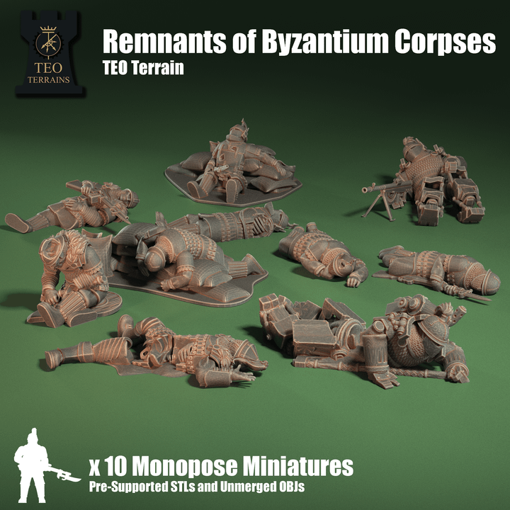 TEO Terrains - Remnants of Old Byzantium Casualties - ThatEvilOne - 28mm