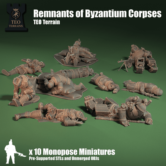 TEO Terrains - Remnants of Old Byzantium Casualties - ThatEvilOne - 28mm