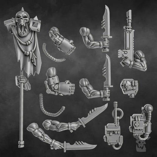 The Ork Slayers Squad (build kit) - Arms And Weapons - Bits - Dakkadakka