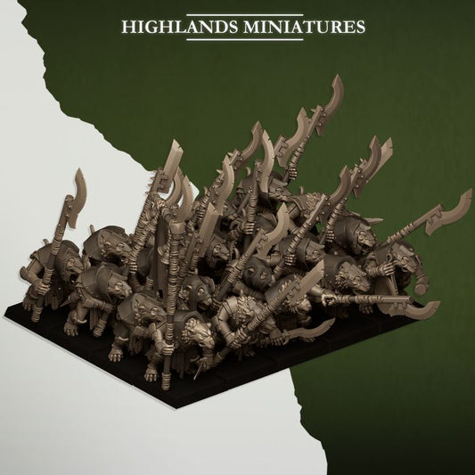 Sewer Vermin - Vermin Vanguard - Highlands Miniatures
