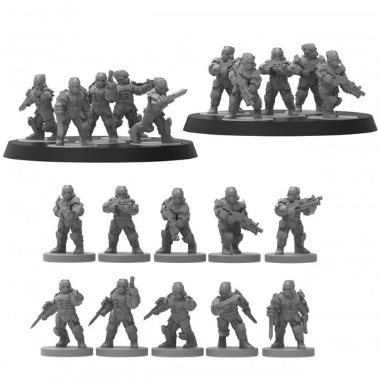 Smol Heckghost Advanced Shocktoops - ThatEvilOne - 28mm