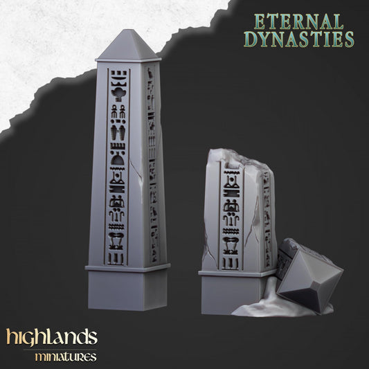 Eternal Dynasties - Ancient Obelisk - Highlands Miniatures