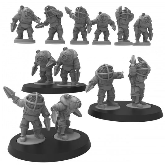 Smol Lunar Auxilia Brutes - ThatEvilOne - 28mm