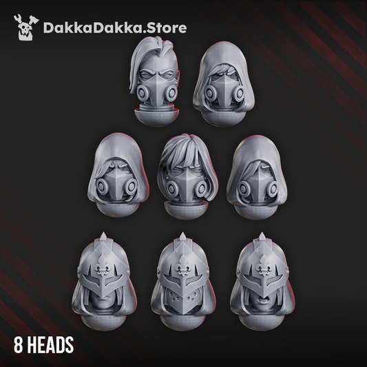 Retribution & Redemption Heads - Heads - Bits - Dakkadakka