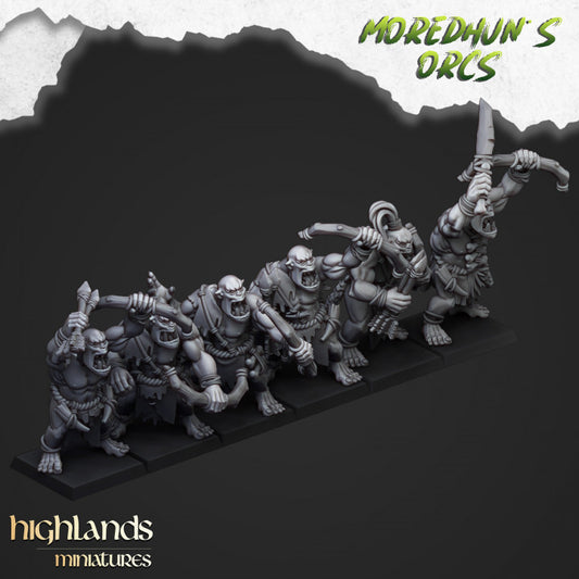 Orcs and Goblins - Cave Orcs V3 - Highlands Miniatures