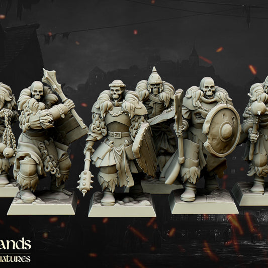 Transilvanya - Undead Blackwatch Core Unit - Highlands Miniatures
