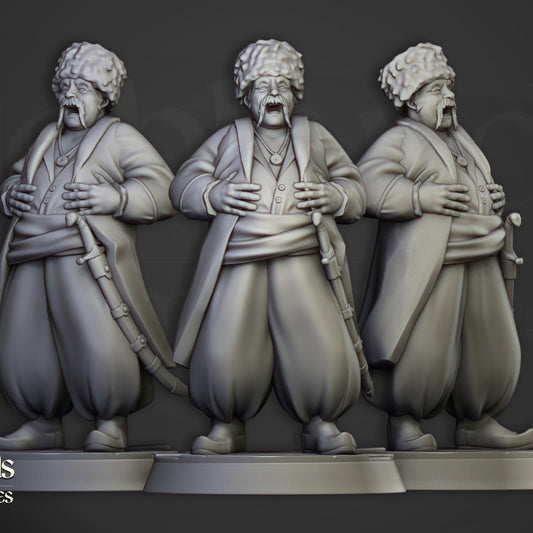 Sunland - Cossack Leader - Highlands Miniatures