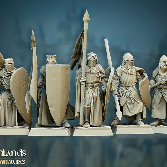 Sunland - Crusaders Core Unit - Highlands Miniatures
