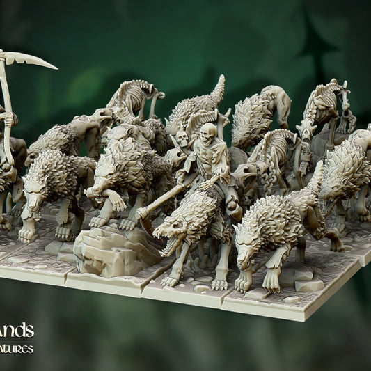 Transilvanya - Direwolves Unit - Highlands Miniatures