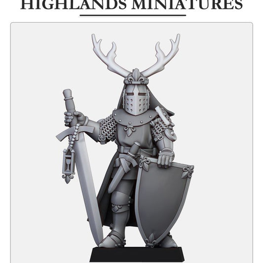 Gallia - Dismounted Gallia Duke 1 - Highlands Miniatures