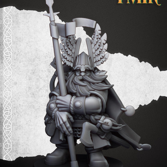 Dwarfs, Sons of Ymir - Dwarf Mountain Lord - Highlands Miniatures