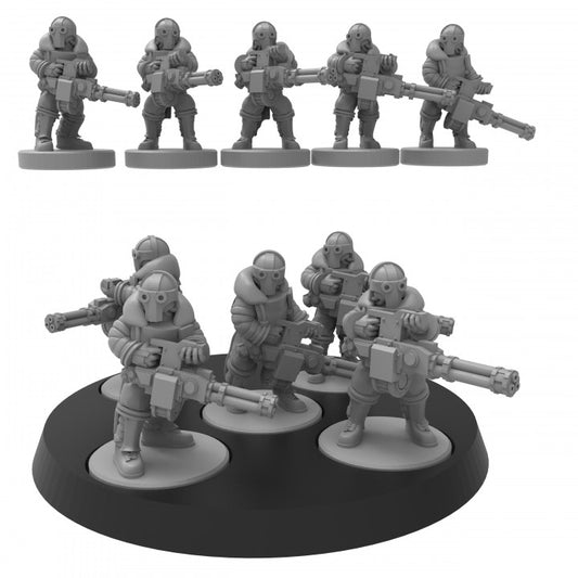 Smol Lunar Auxilia Evocatii Section - ThatEvilOne - 28mm