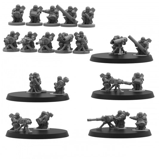 Smol Roman Fire Support Teams - ThatEvilOne - 28mm