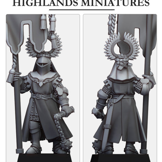 Gallia - Gallia Battle Standard Bearers - Highlands Miniatures
