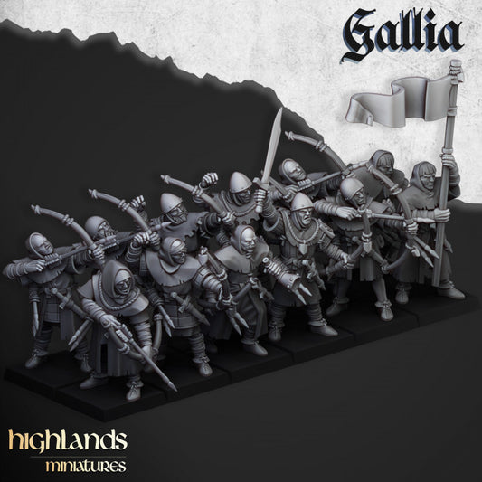 Gallia - Gallia Archers - Highlands Miniatures