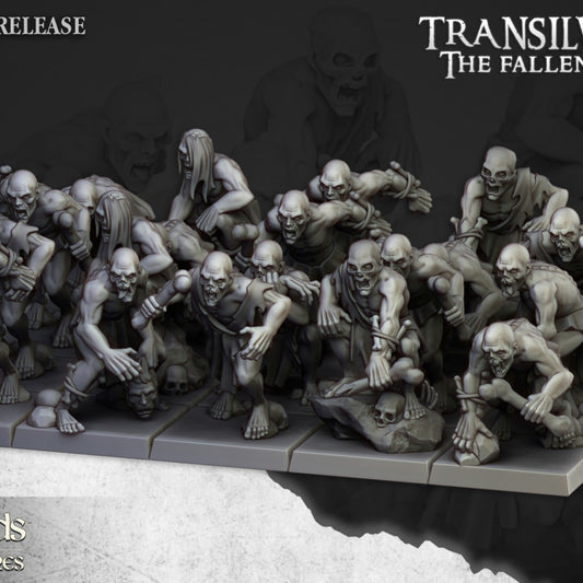 Transilvanya - Ghouls Unit - Highlands Miniatures