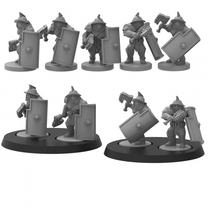 Smol Roman Ogre Gladiators - ThatEvilOne - 28mm