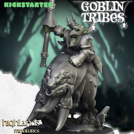Goblins Tribes - The Goblin Leader - Highlands Miniatures
