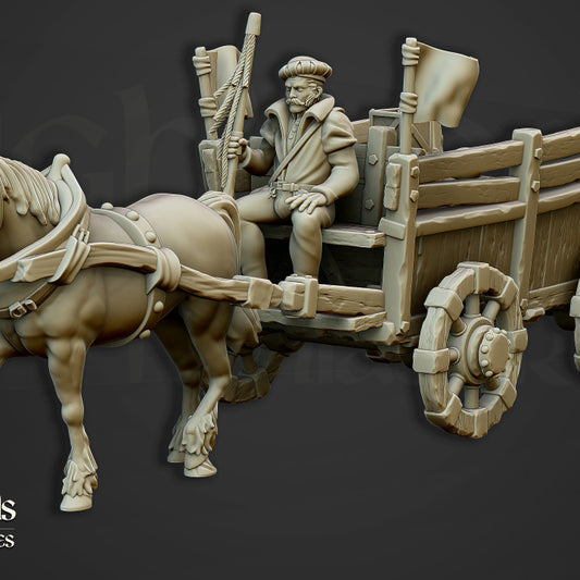 Sunland - The Gold Wagon - Highlands Miniatures