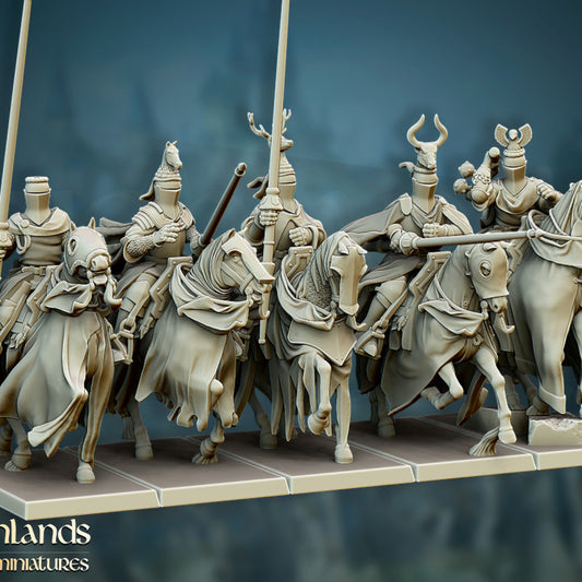 Gallia - Grail Knights Core Unit - Highlands Miniatures