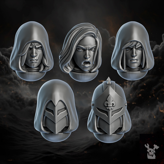 Sisters of Minor Guilt Heads Set - Heads - Bits - Dakkadakka