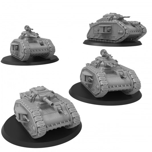 Smol Lunar Auxilia Heraclius Heavy Tank - ThatEvilOne - 28mm
