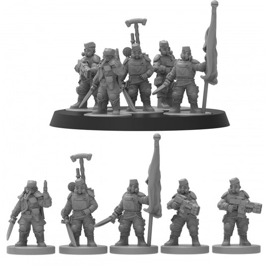 Smol Heckghost High Command - ThatEvilOne - 28mm