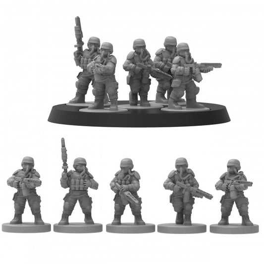 Smol Heckghost Pyro Infantry - ThatEvilOne - 28mm