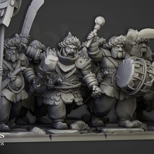 Orcs and Goblins - Khazarian Warriors - Highlands Miniatures