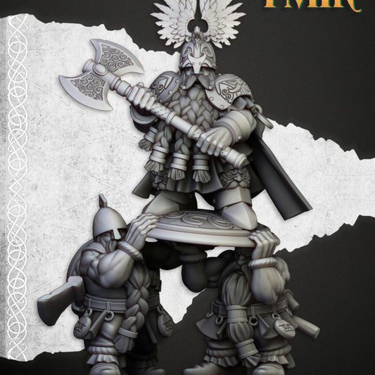 Dwarfs, Sons of Ymir - King Ulric of Thrym-Heim - Highlands Miniatures