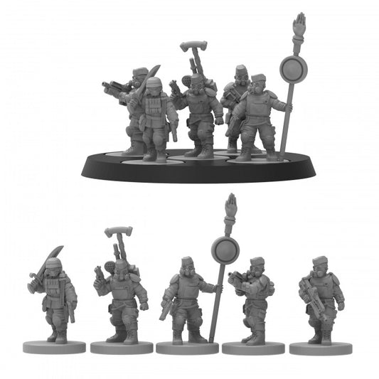 Smol Heckghost Line Command - ThatEvilOne - 28mm