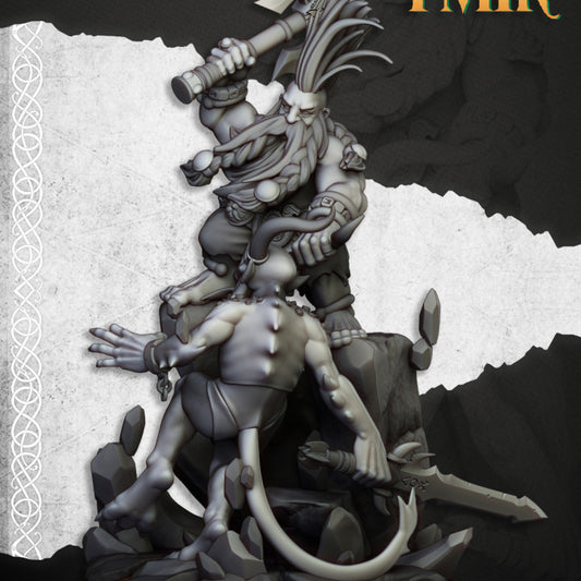 Dwarfs, Sons of Ymir - Dwarf Demonseeker - Highlands Miniatures