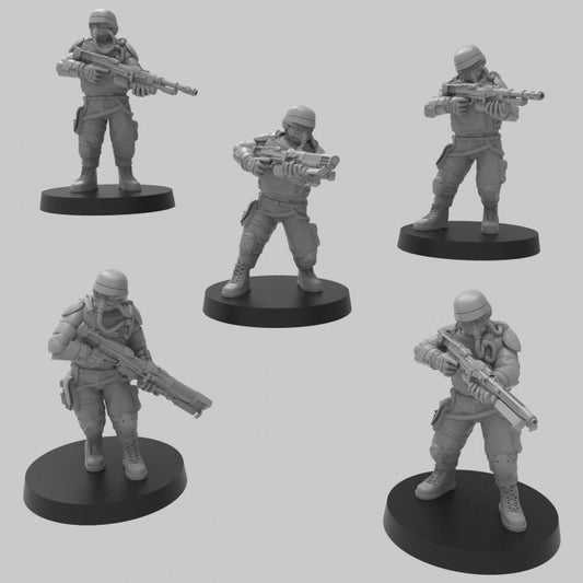 Assault Infantry w/ Special Weapons - ThatEvilOne - 28mm