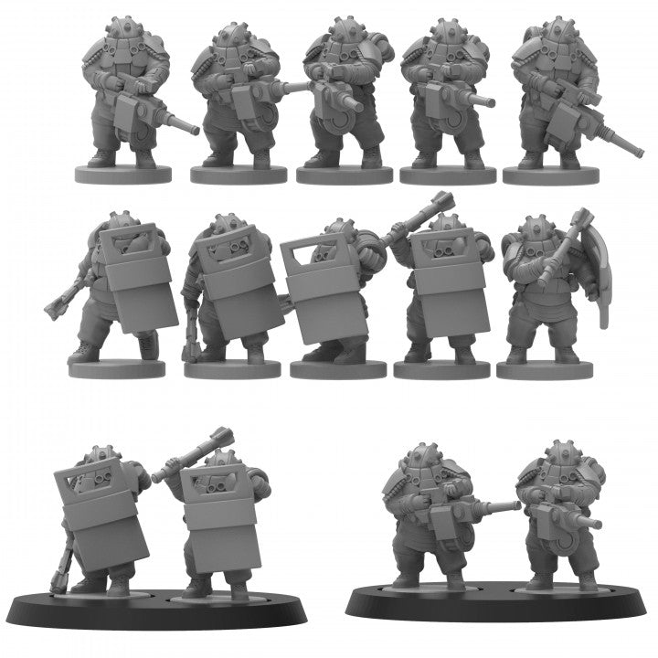 Smol Heckghost O.G.R.E Suits - ThatEvilOne - 28mm