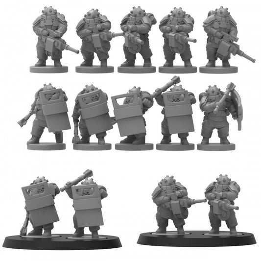 Smol Heckghost O.G.R.E Suits - ThatEvilOne - 28mm
