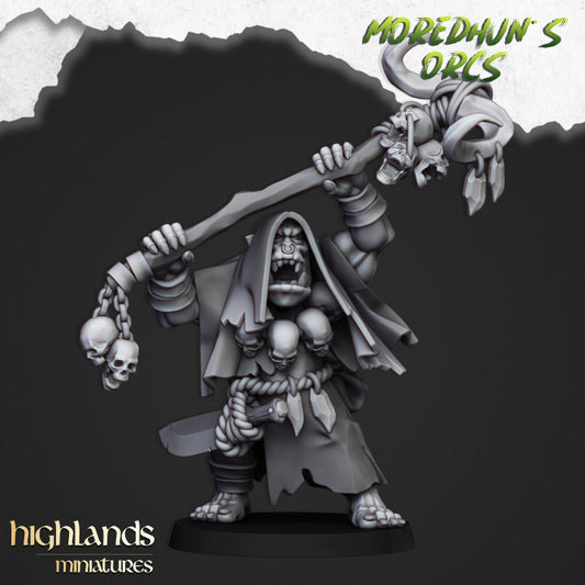 Orcs and Goblins - Orc Shamans - Highlands Miniatures