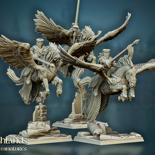 Gallia - Pegasus Knights - Highlands Miniatures