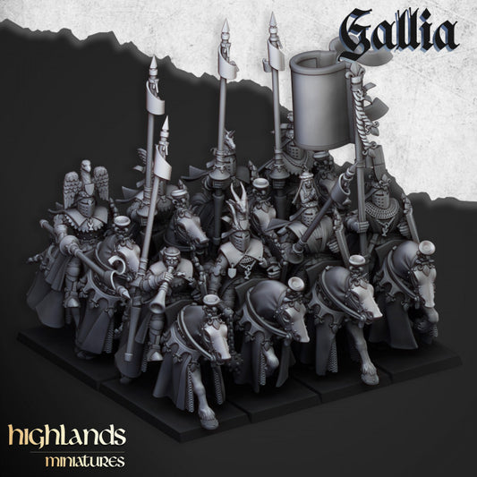 Gallia - Royal Knights of Gallia - Highlands Miniatures