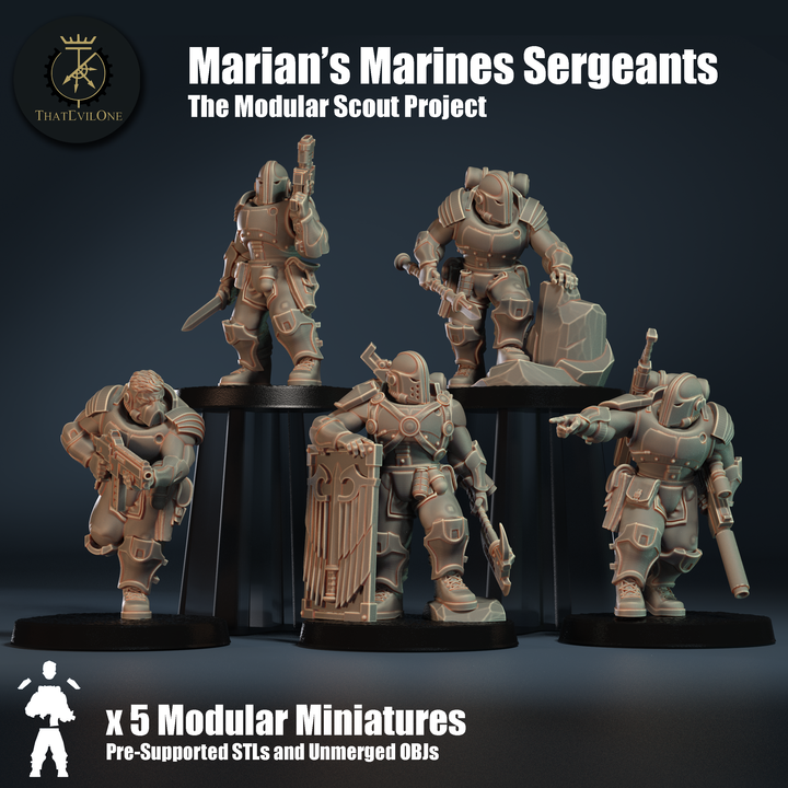Roman Saytr Auxilia Full-Horn Infantry Hed - ThatEvilOne - 28mm