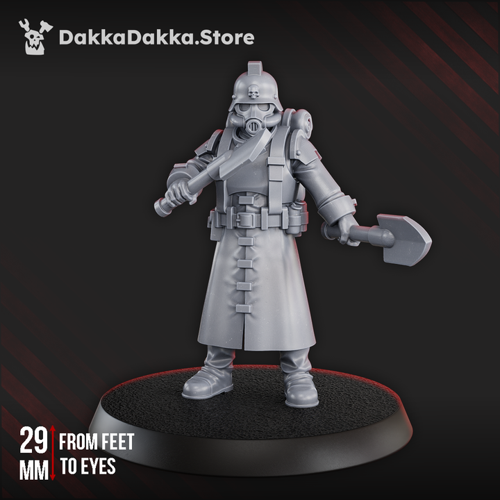 3rd Death Division Dual Shovel Warrior - Dakkadakka