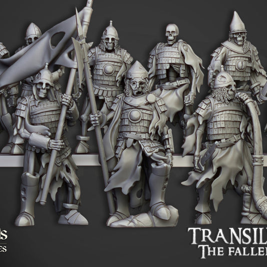 Transilvanya - Skeleton Boyar Guard - Highlands Miniatures