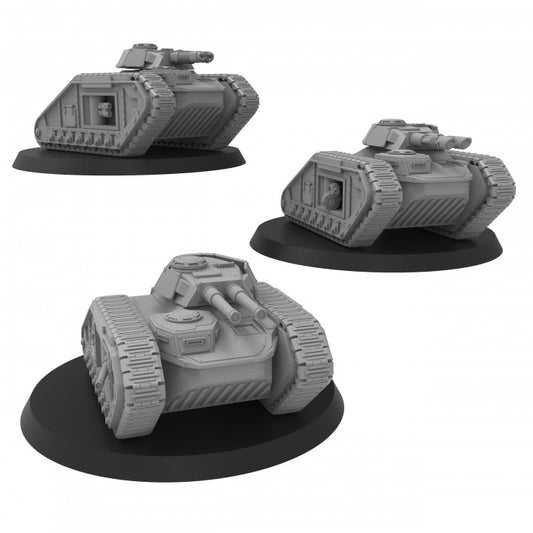 Smol Lunar Auxilia Squalo Light Tank - ThatEvilOne - 28mm