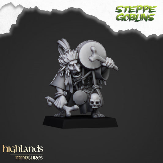 Orcs and Goblins - Steppe Goblin Shaman - Highlands Miniatures