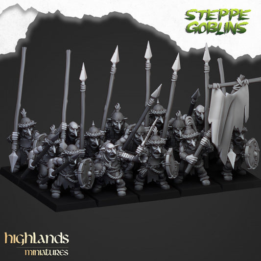 Orcs and Goblins - Steppe Goblins - Highlands Miniatures