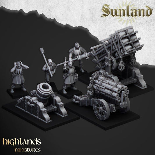 Sunland - Sunland Artillery - Highlands Miniatures