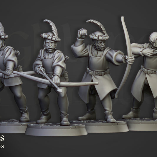Sunland - Sunland Bowmen Militia - Highlands Miniatures